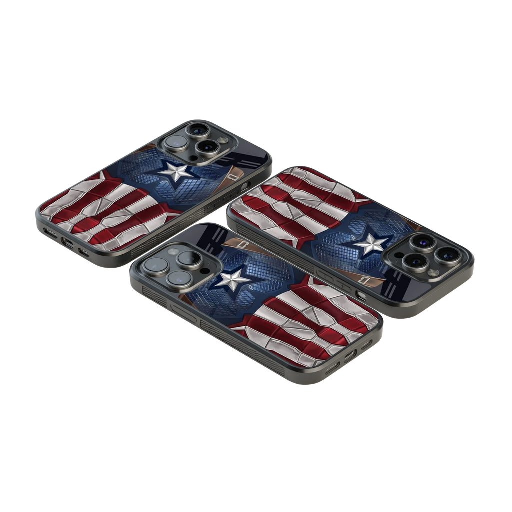 Luxury Glass Back Mobile Cover for iPhone, Samsung Galaxy, OnePlus, Pixel, Redmi & More