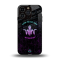 shitshow back phone cover | glass case for iphone 13 pro