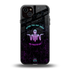 shitshow back phone cover | glass case for iphone 15 plus