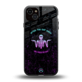 shitshow back phone cover | glass case for iphone 14 plus