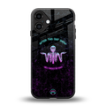 shitshow back phone cover | glass case for iphone 16 plus