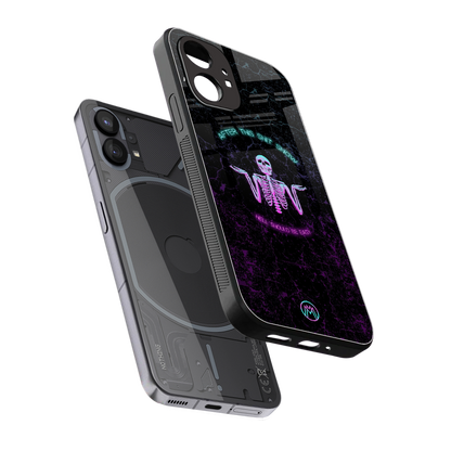 shitshow back phone cover | glass case for nothing phone 1
