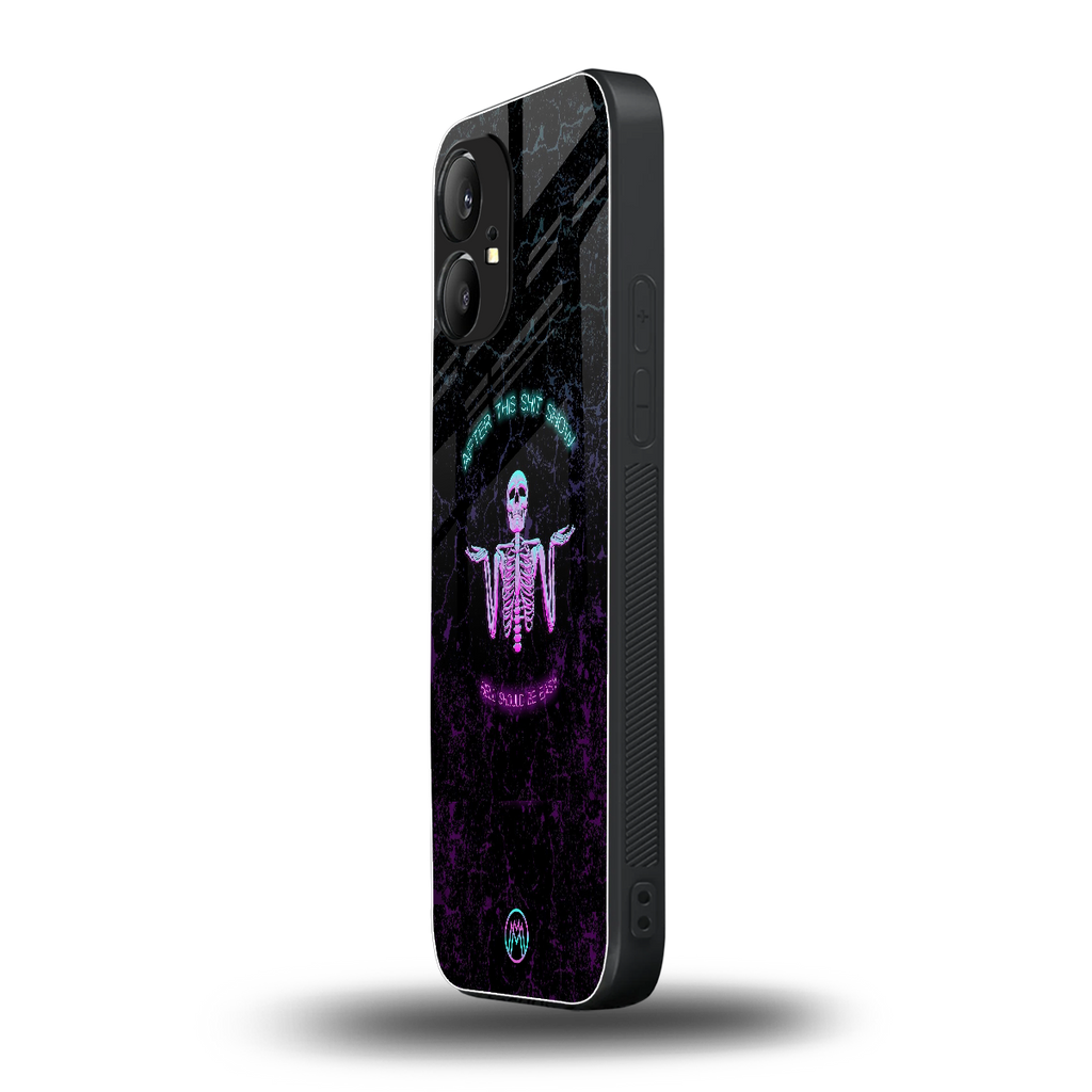 shitshow back phone cover | glass case for nothing phone 1