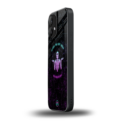 shitshow back phone cover | glass case for nothing phone 2