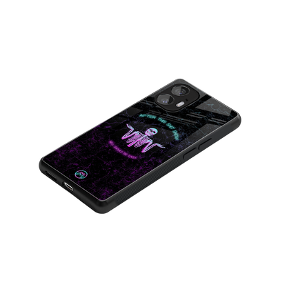 shitshow back phone cover | glass case for nothing phone 2