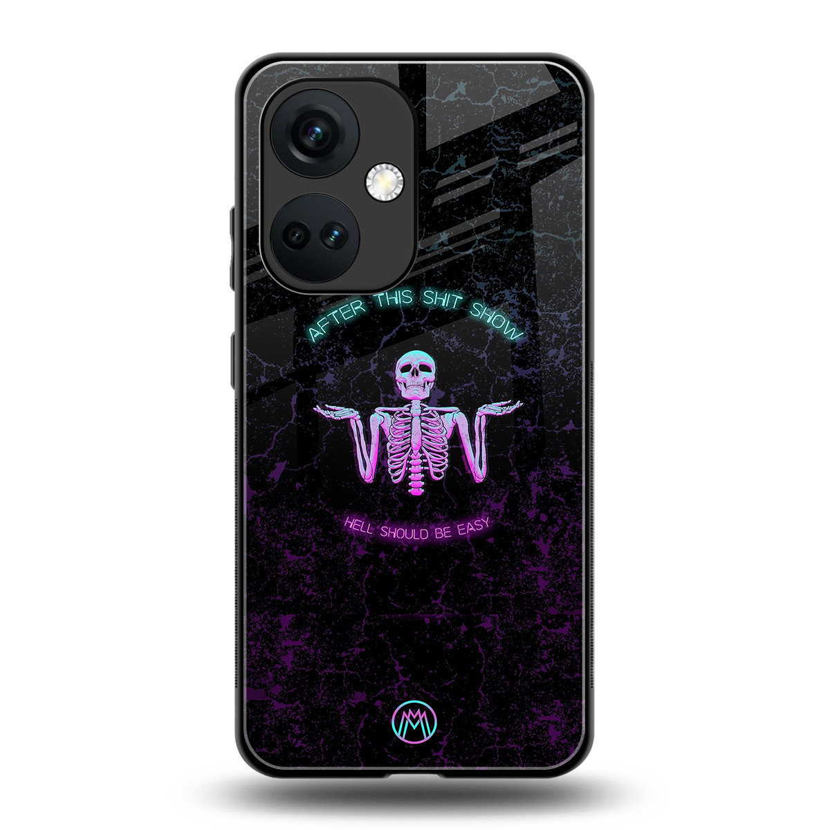 shitshow back phone cover | glass case for oneplus nord ce 3