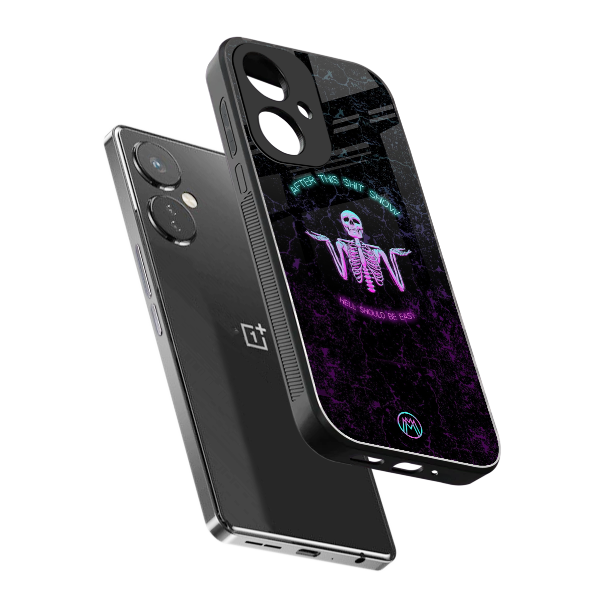 shitshow back phone cover | glass case for oneplus nord ce 3