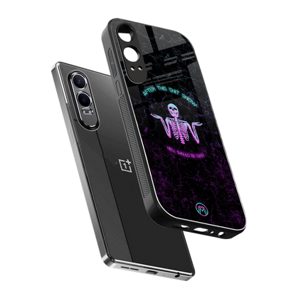 shitshow back phone cover | glass case for oneplus nord ce 4 lite
