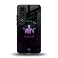 shitshow back phone cover | glass case for oneplus nord ce 4