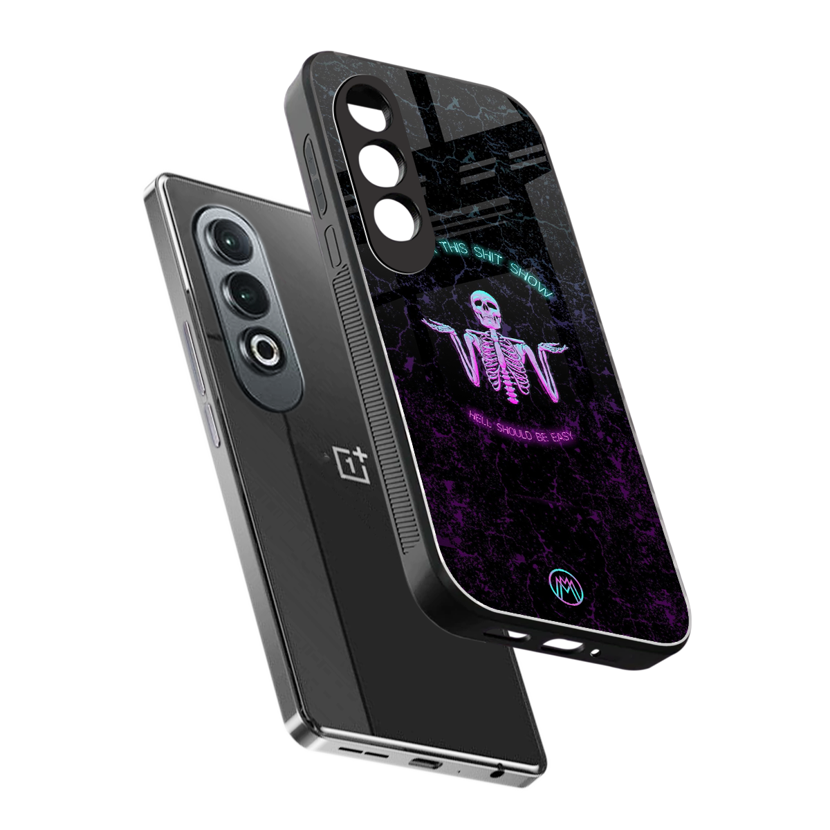 shitshow back phone cover | glass case for oneplus nord ce 4