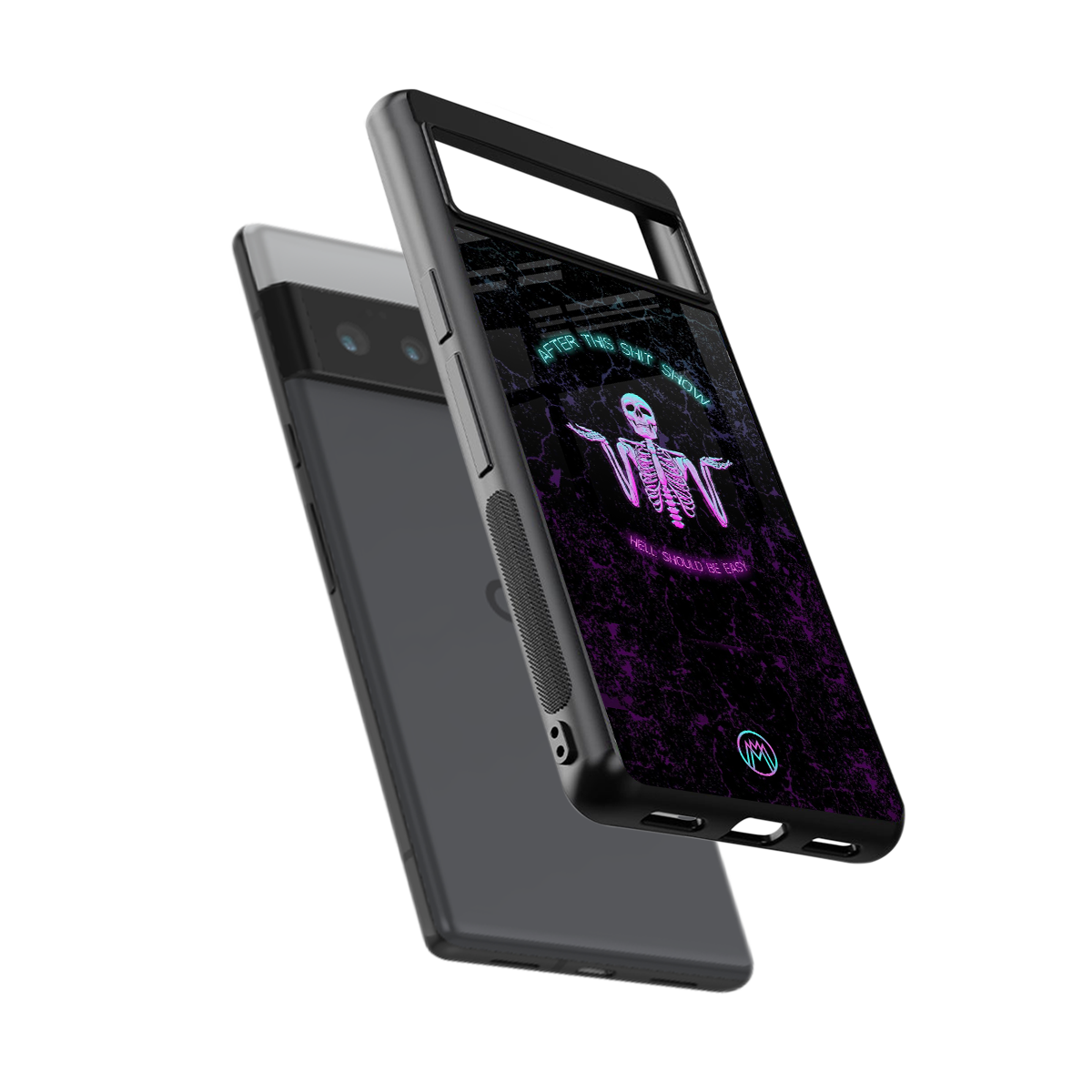 shitshow back phone cover | glass case for google pixel 6 pro