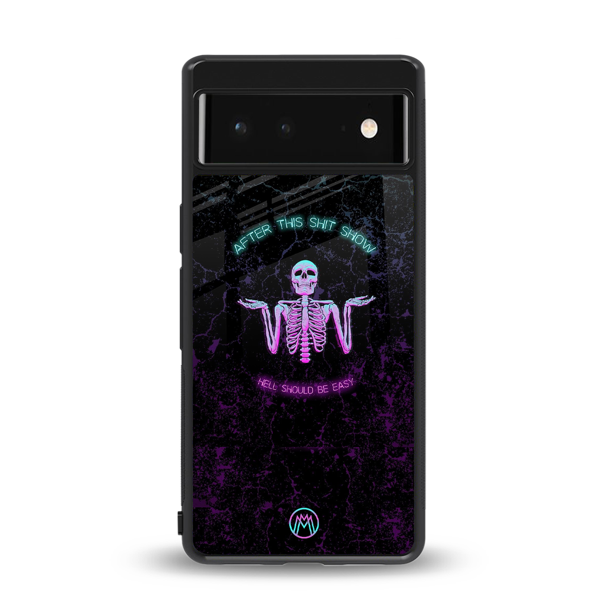 shitshow back phone cover | glass case for Google Pixel 6A