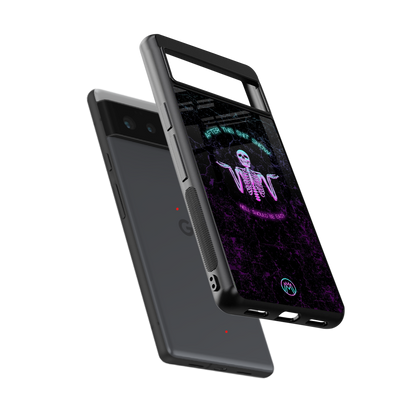 shitshow back phone cover | glass case for Google Pixel 6A