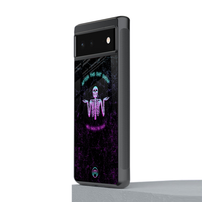 shitshow back phone cover | glass case for Google Pixel 6A