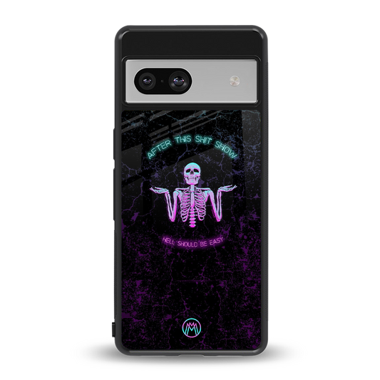 shitshow back phone cover | glass case for Google Pixel 7
