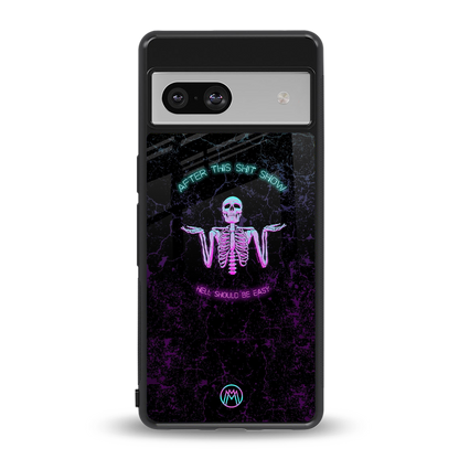 shitshow back phone cover | glass case for Google Pixel 7A