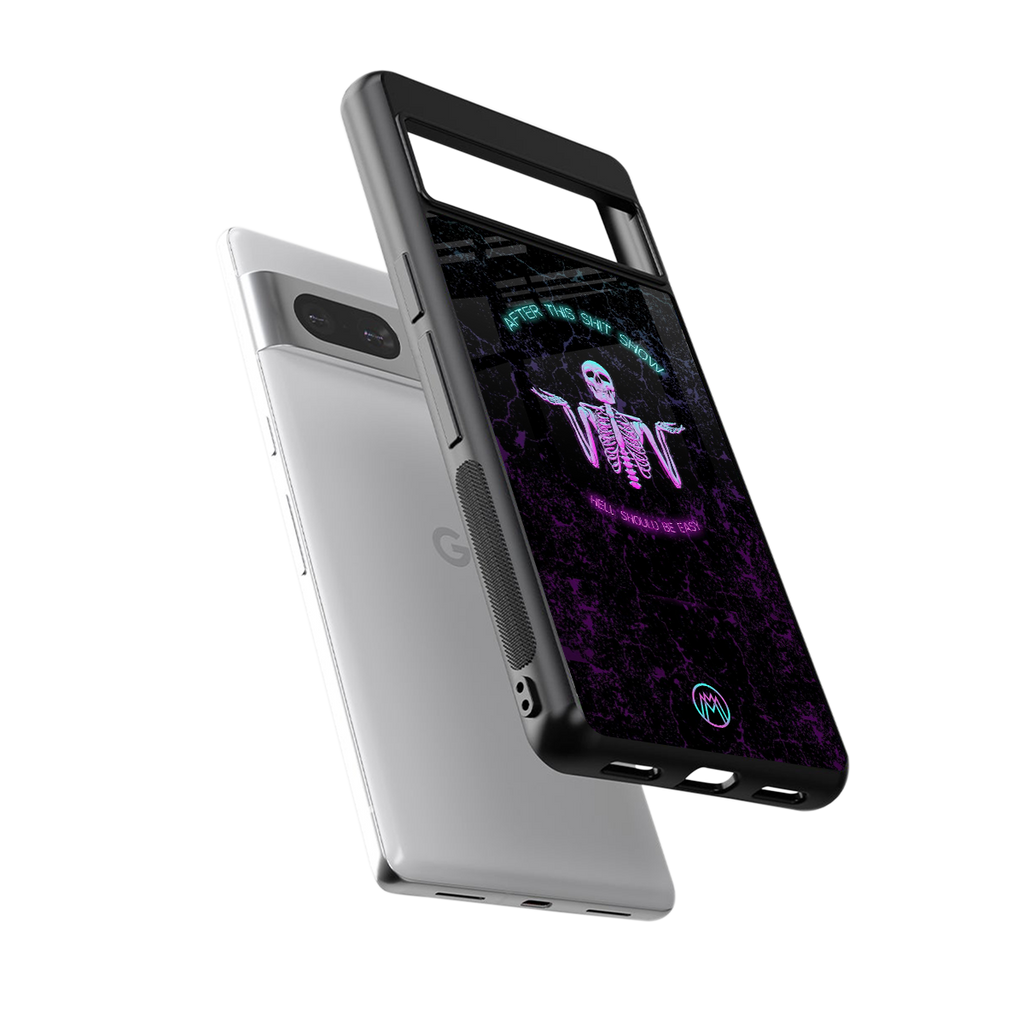 shitshow back phone cover | glass case for Google Pixel 7A