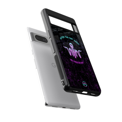 shitshow back phone cover | glass case for Google Pixel 7A