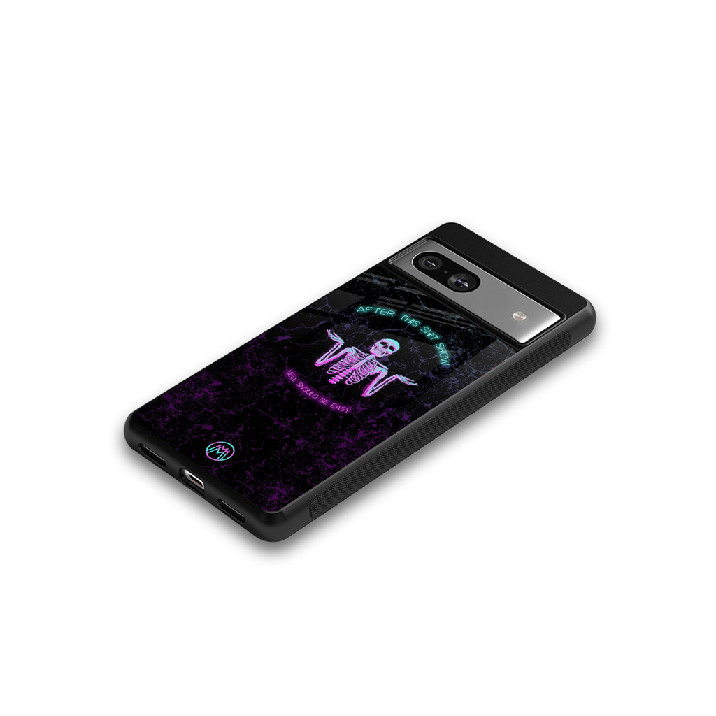 shitshow back phone cover | glass case for Google Pixel 7