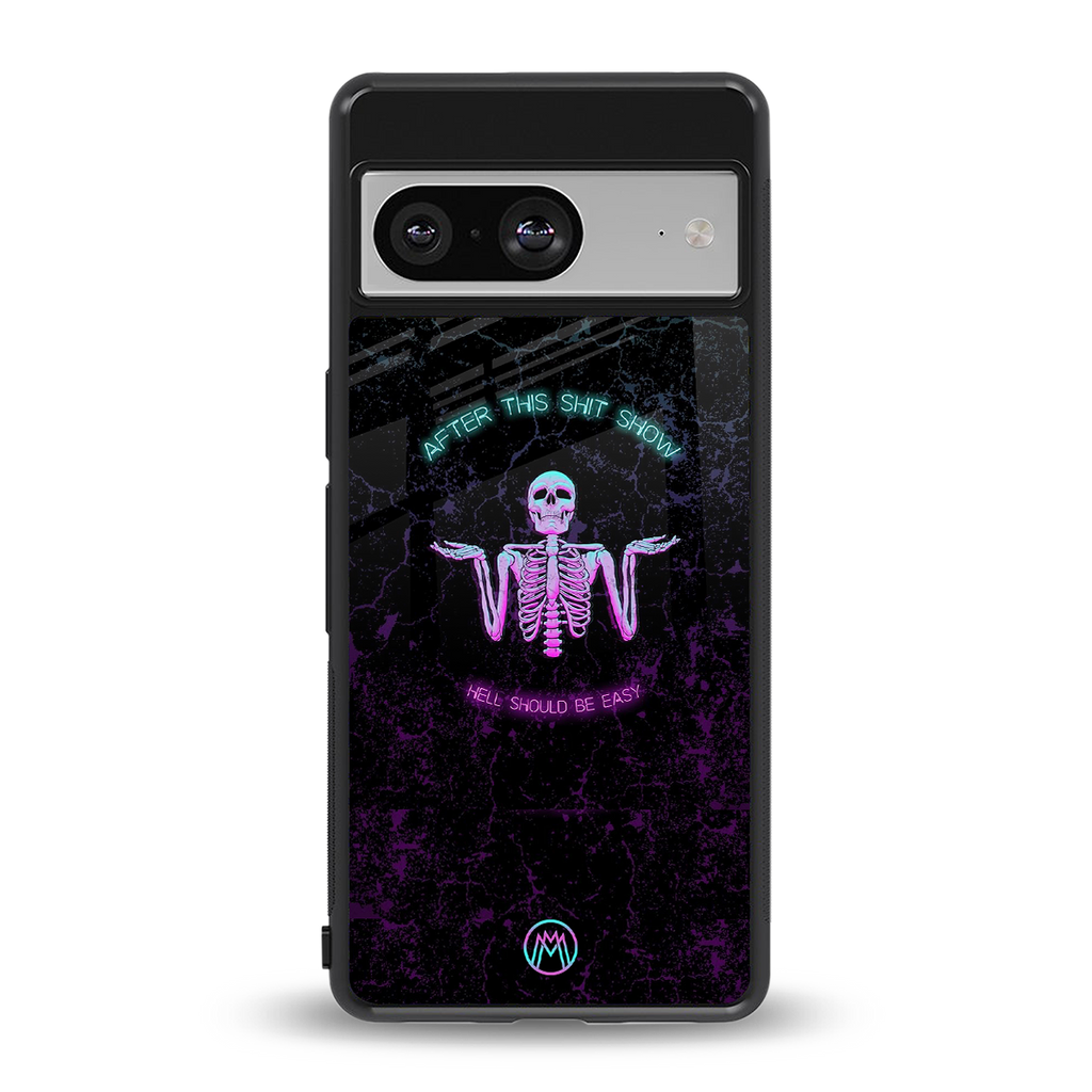 shitshow back phone cover | glass case for Google Pixel 8