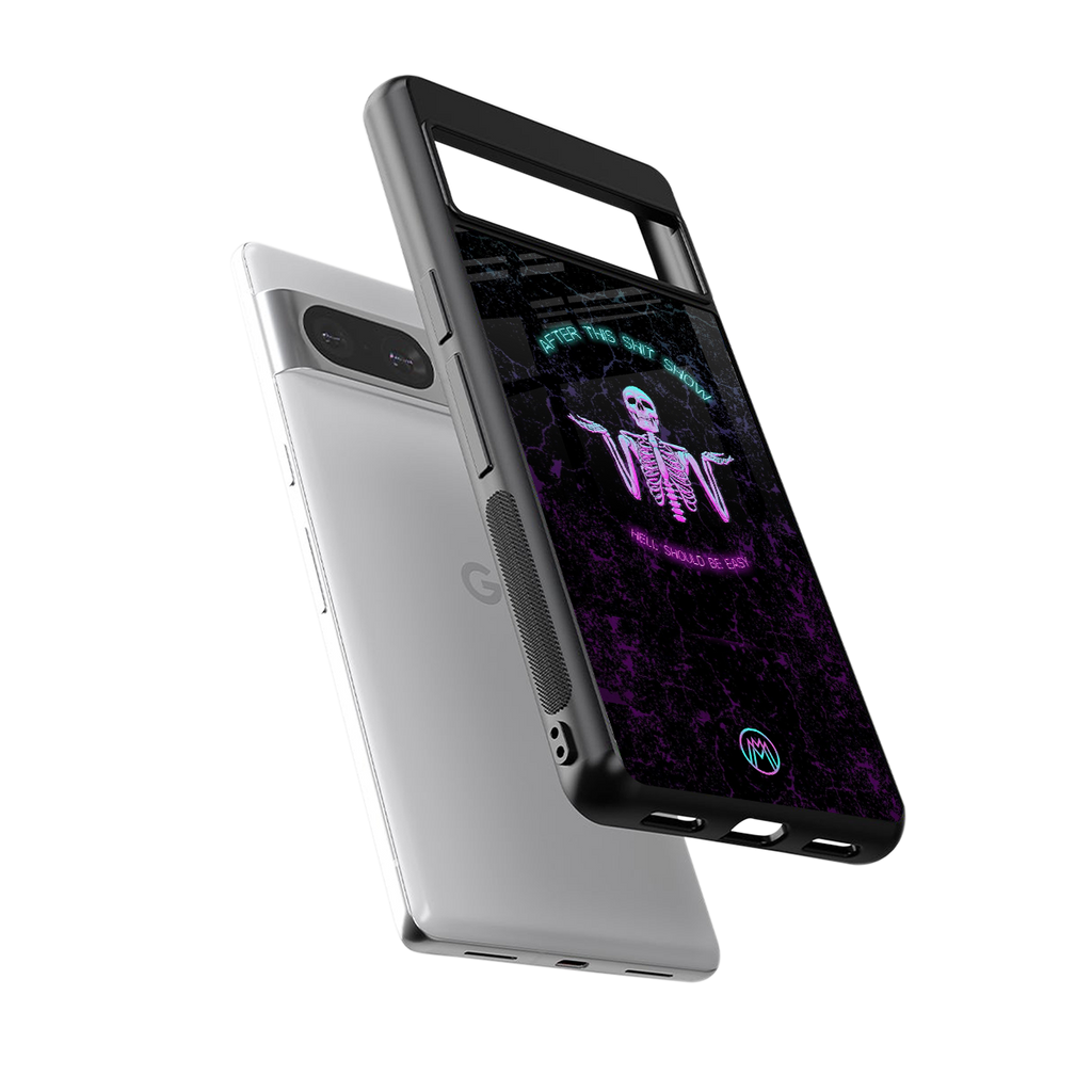 shitshow back phone cover | glass case for Google Pixel 8