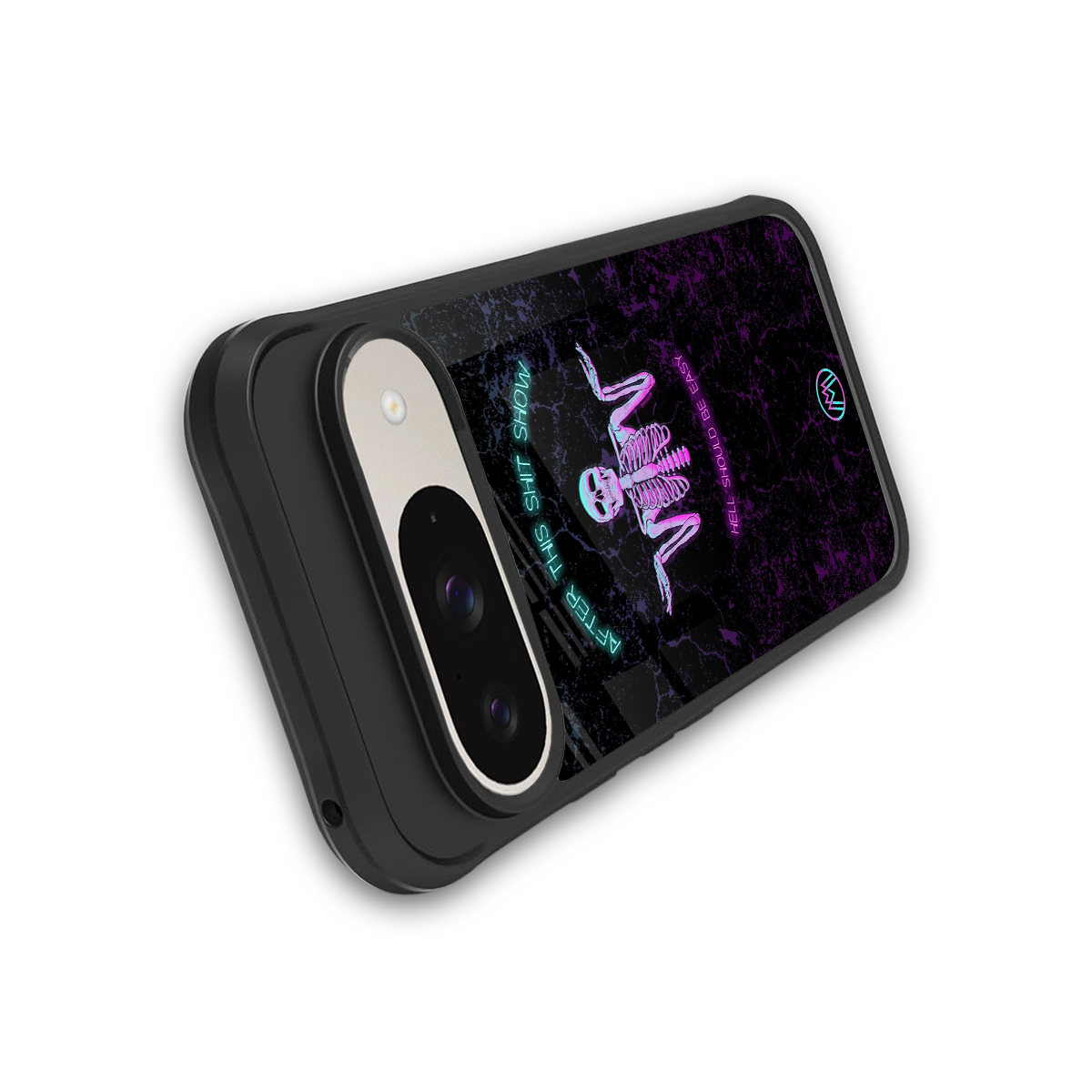 shitshow back phone cover | glass case for google pixel 9