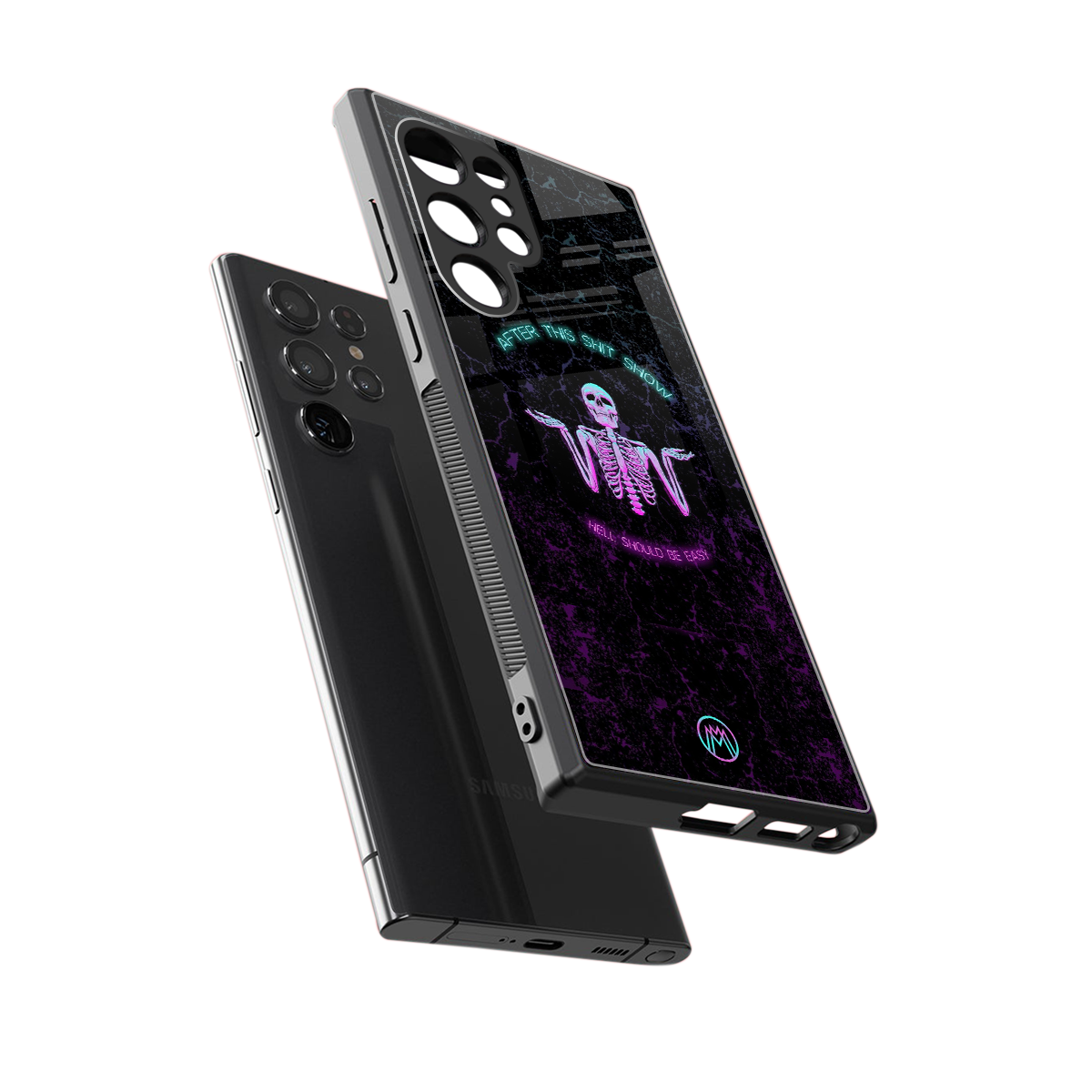 shitshow back phone cover | glass case for samsung galaxy s24 ultra