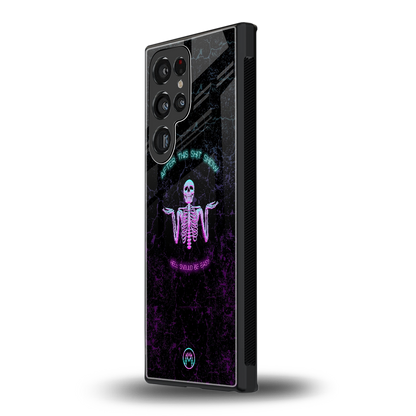 shitshow back phone cover | glass case for samsung galaxy s24 ultra