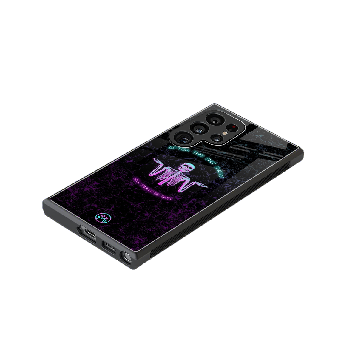 shitshow back phone cover | glass case for samsung galaxy s23 ultra