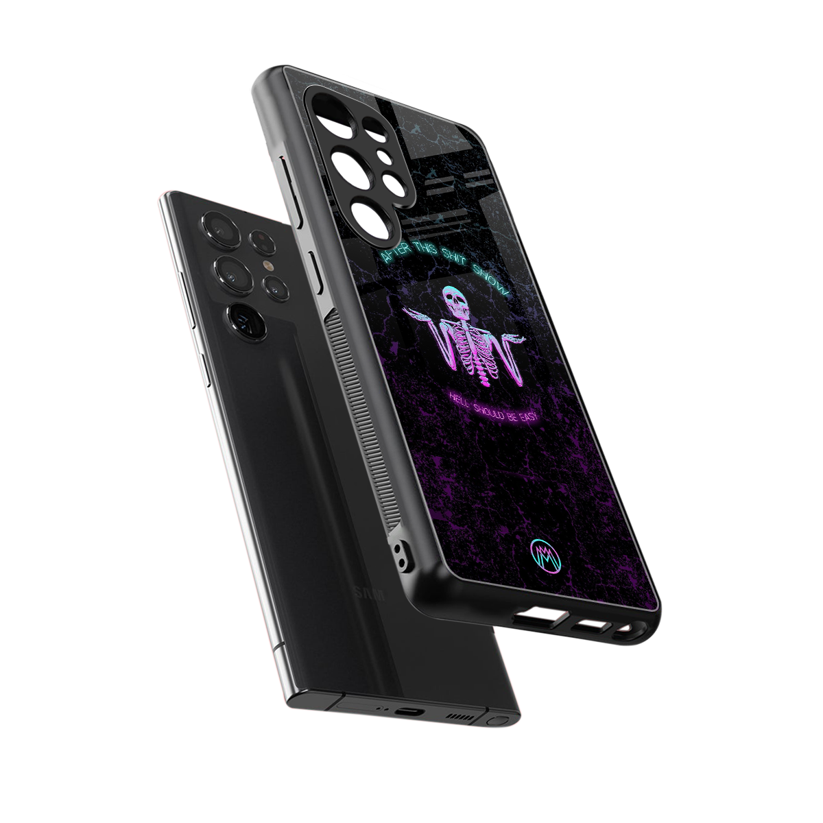 shitshow back phone cover | glass case for samsung galaxy s25 ultra
