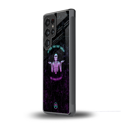 shitshow back phone cover | glass case for samsung galaxy s25 ultra