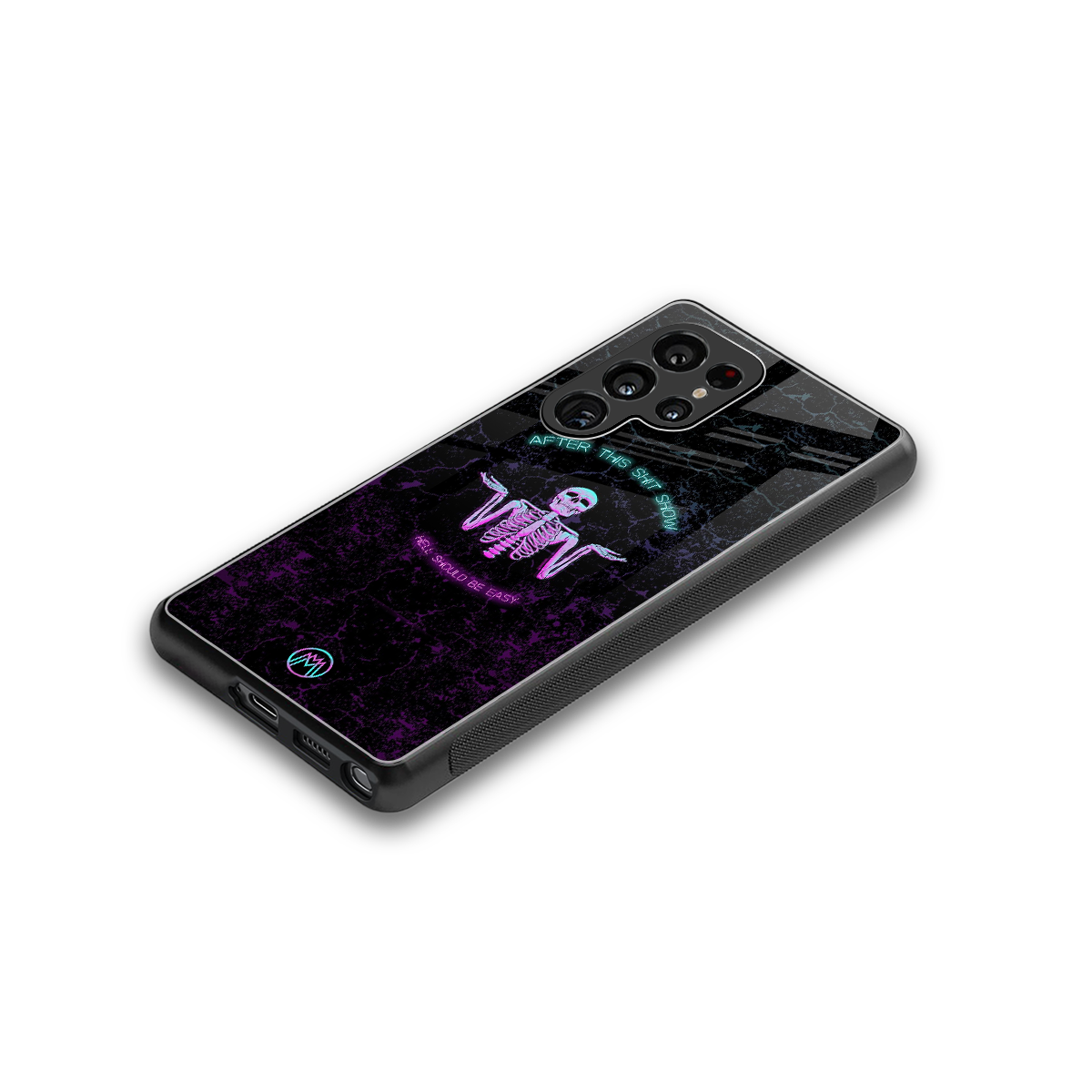 shitshow back phone cover | glass case for samsung galaxy s25 ultra