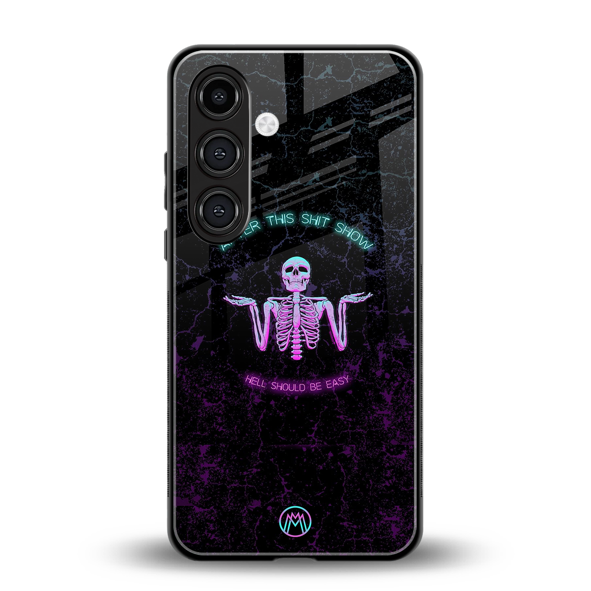 shitshow back phone cover | glass case for samsung galaxy s24 fe