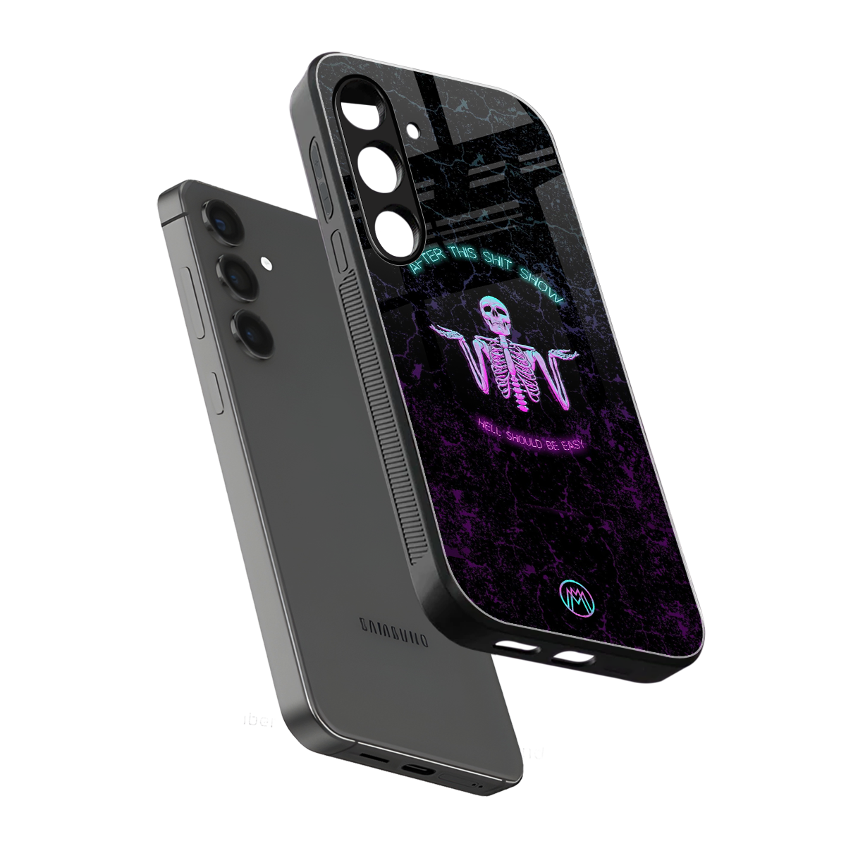 shitshow back phone cover | glass case for samsung galaxy s24 fe
