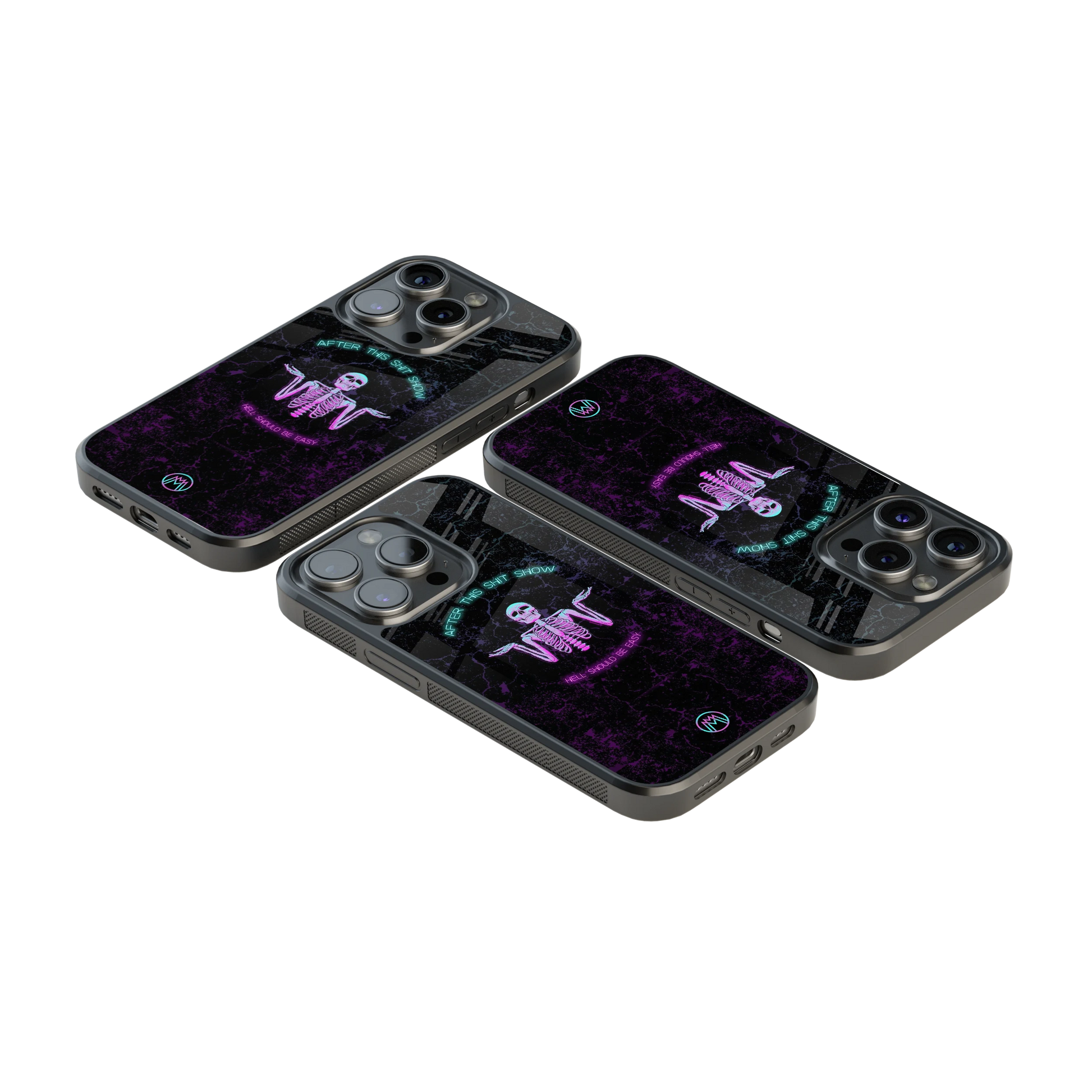 Luxury Glass Back Mobile Cover for iPhone, Samsung Galaxy, OnePlus, Pixel, Redmi & More