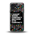 shoe contact back phone cover | glass case for nothing phone 1