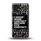 shoe contact back phone cover | glass case for nothing phone 1