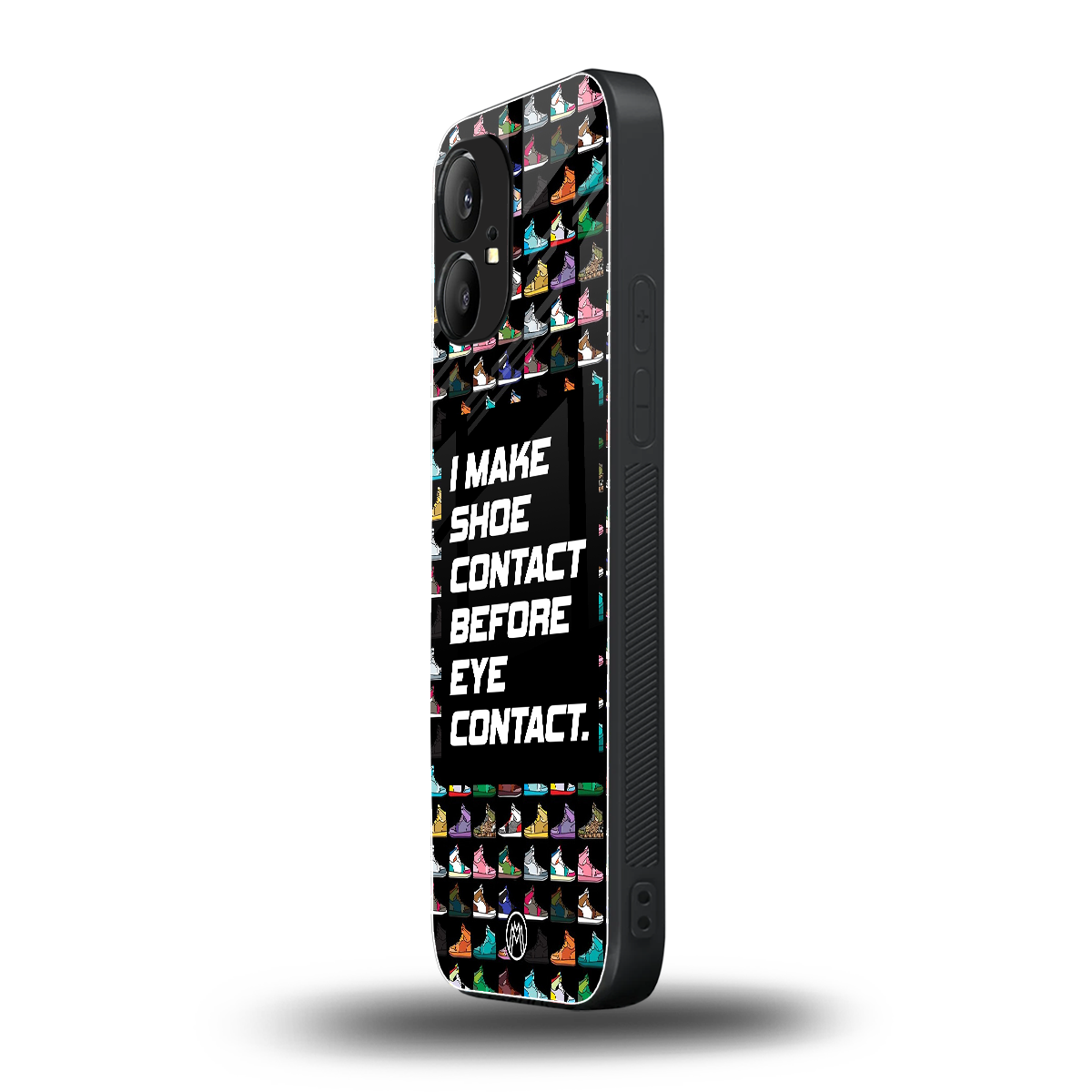 shoe contact back phone cover | glass case for nothing phone 1