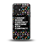shoe contact back phone cover | glass case for nothing phone 2