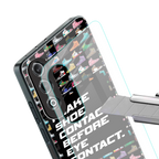 shoe contact back phone cover | glass case for oneplus nord ce 4