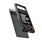 shoe contact back phone cover | glass case for google pixel 6 pro