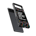 shoe contact back phone cover | glass case for google pixel 6