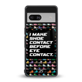 shoe contact back phone cover | glass case for Google Pixel 7