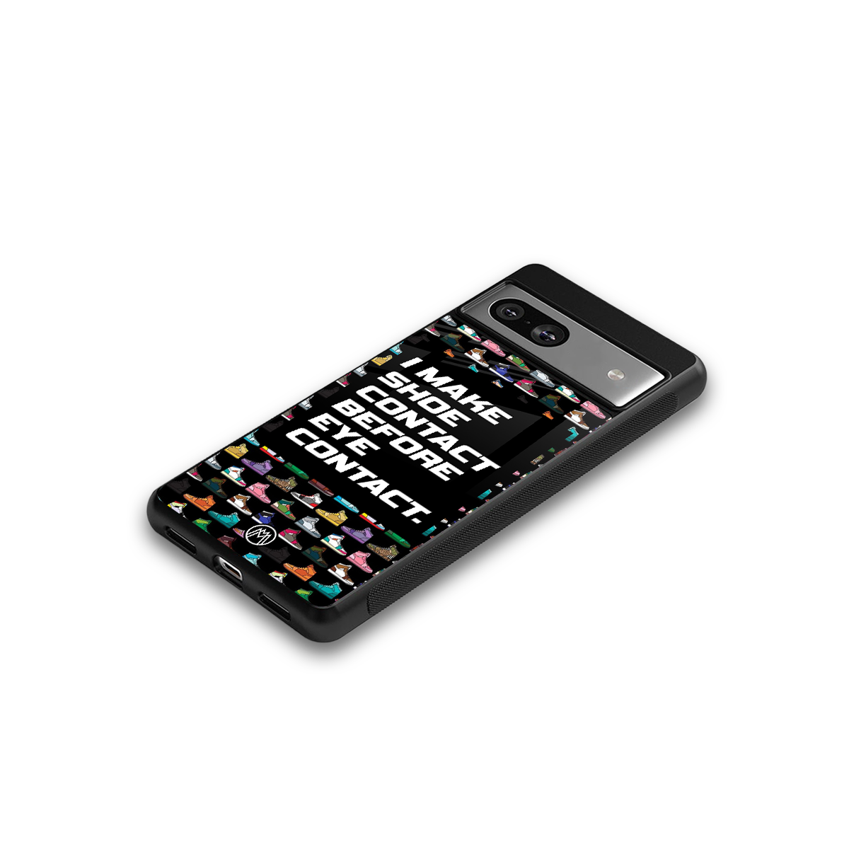 shoe contact back phone cover | glass case for Google Pixel 7