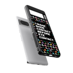 shoe contact back phone cover | glass case for Google Pixel 8