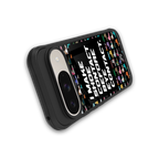 shoe contact back phone cover | glass case for google pixel 9