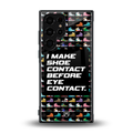 shoe contact back phone cover | glass case for samsung galaxy s23 ultra