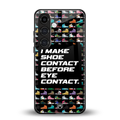 shoe contact back phone cover | glass case for samsung galaxy s24 fe