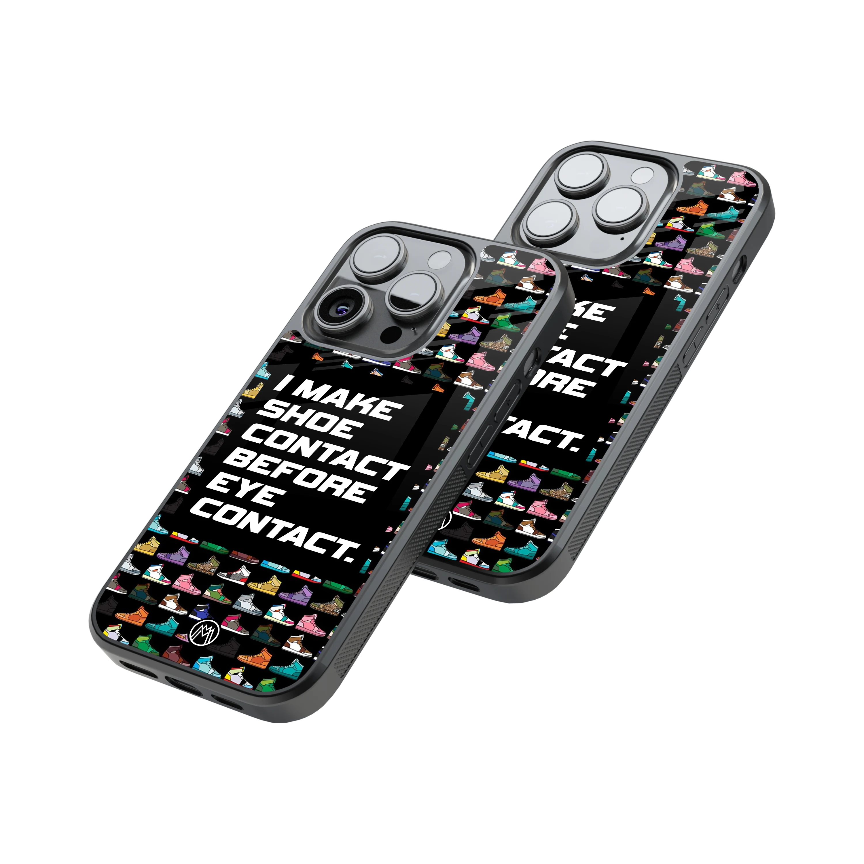 Protective Glass Back Phone Case Compatible with iPhone, Samsung, OnePlus, Pixel & More