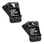 Trendy Glass Back Mobile Case for iPhone, Samsung, Redmi, OnePlus, Google Pixel, Motorola